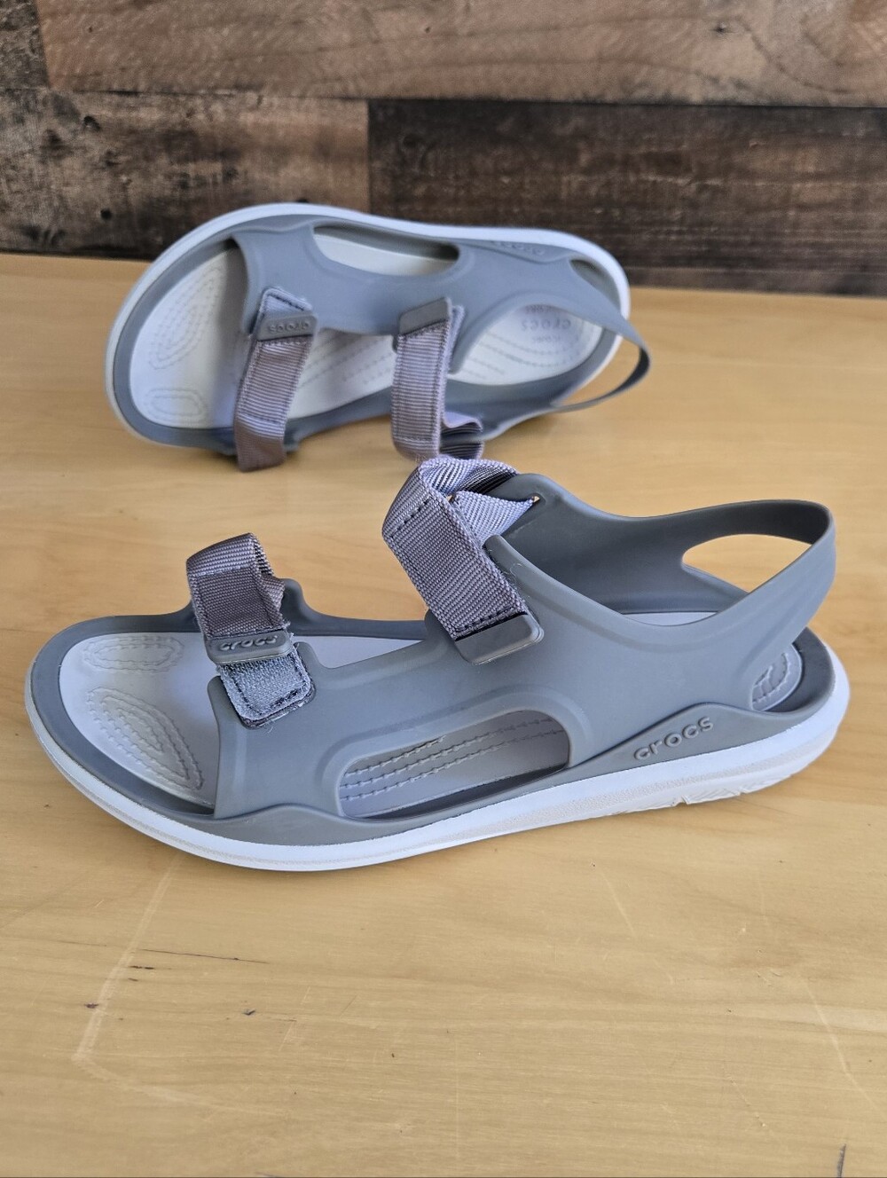 Crocs Swiftwater Expedition Sport Sandals Women’s Size 7 Gray